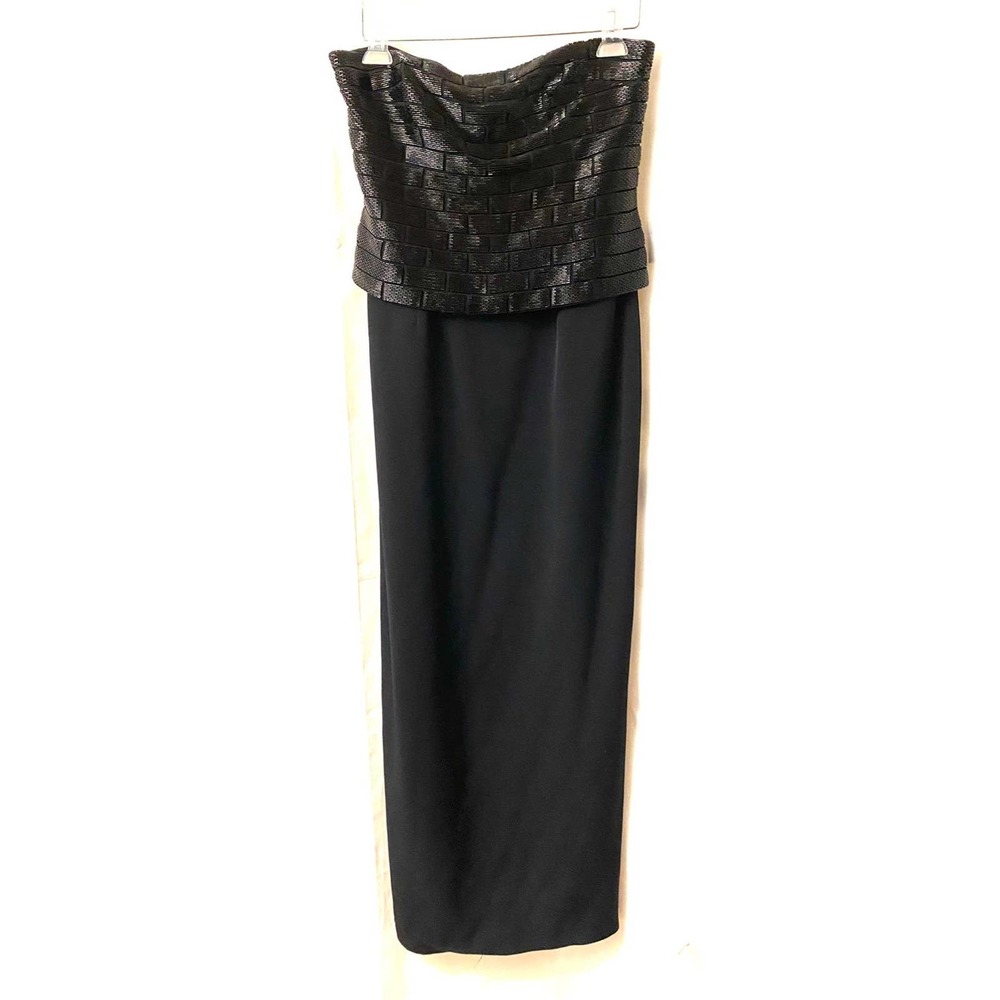 Daymor Petites black evening dress 8